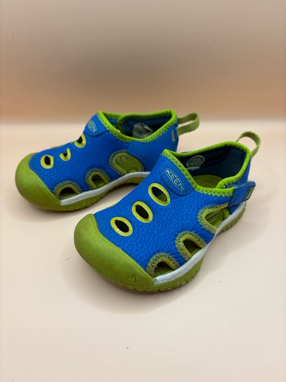 KEEN Kids Toddler Stingray Sandals Size 5 Blue/Green